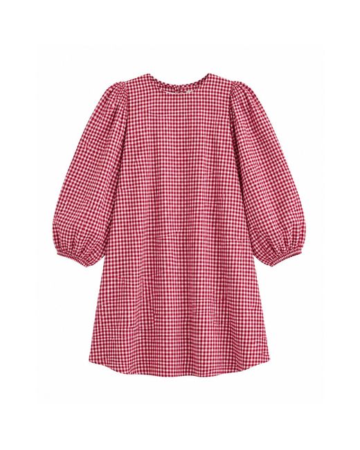 Mind Traveler Red Mirela Burgundy Dress