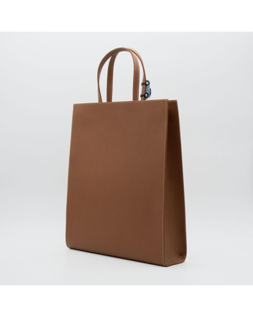 Absurde Brown Neutrals Big Stop Tote Bag