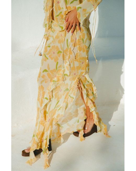 Wild Lovers Metallic Sundance Skirt