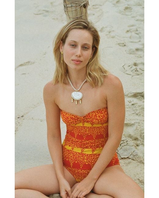 Sccollection Metallic Capri Crystal & Seashell Rope Choker