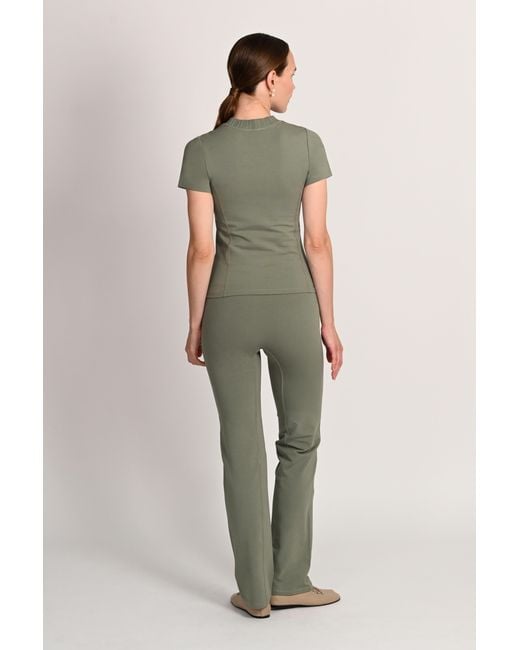 The Koozy Gray Margot T-Shirt ¾ Sleeve