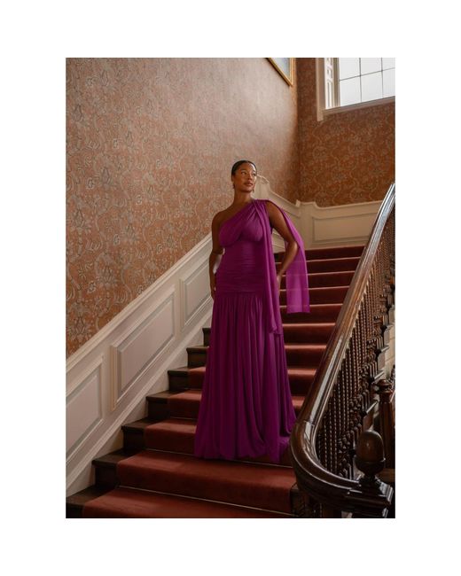 Lamide Sadipe Red Seraphina Coral Dress