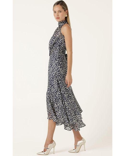 SACHA DRAKE Gray Austen Dress