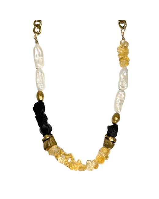 Rachel Nathan Metallic Citrine Sunset: Raw Spinel