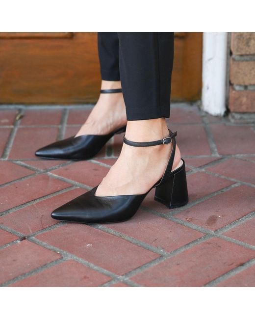 Alterre Blue Marilyn V Mule