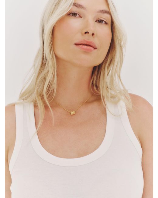 Kouree Metallic 'You'Ve Got This' Necklace Pendant Charm