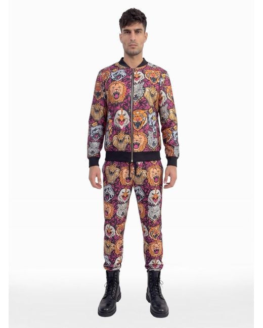Any Old Iron White Born Wild Joggers for men