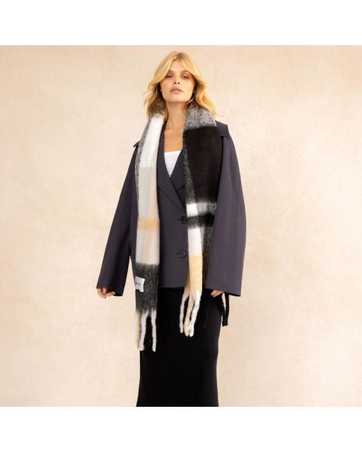 Arctic Fox & Co. Black The Stockholm Scarf The Arctic