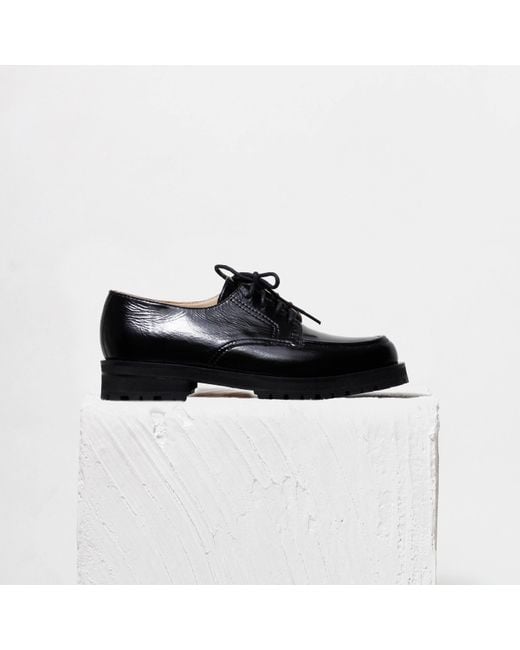 Mafalda Black Catarina Patent Loafer