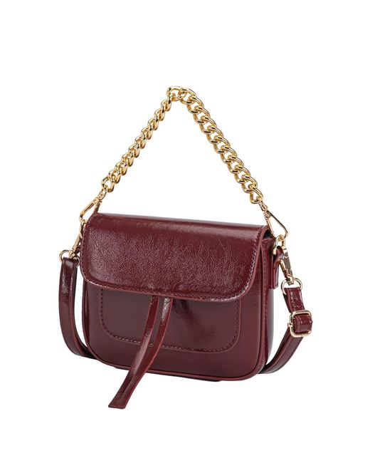 Mkf Collection - J'omor Red Yareli Tote Bag With Mini Bag- 2-Piece Set