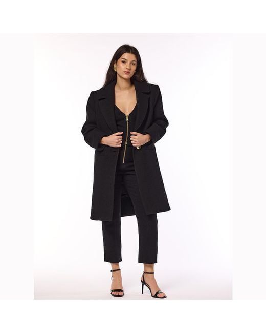 F.j.k by Farah Kadhimi Black Nour The Tailored Coat
