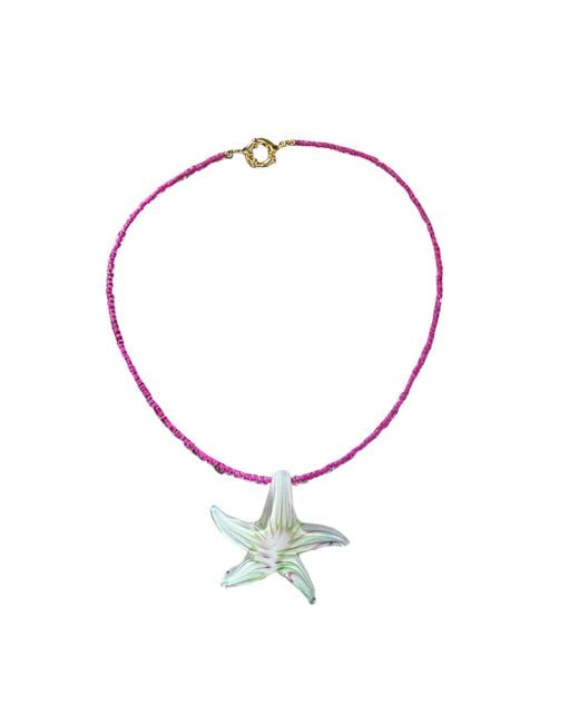 Miss May the Brand Metallic Starfish Necklace