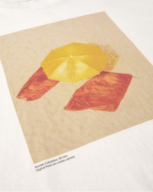 Thinking Mu White Yosigo Eric Oversize T-Shirt for men