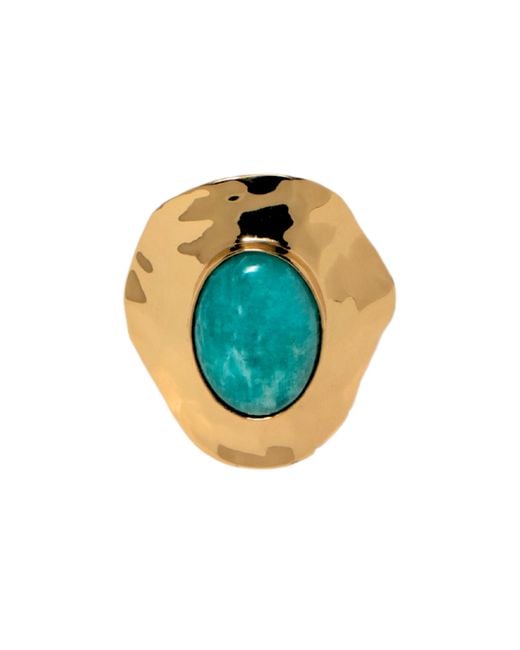 Argento Vivo Blue Palma Ring