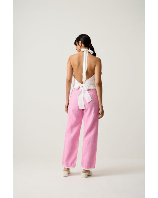 Imaura Pink Beyond The Wallflower Trousers