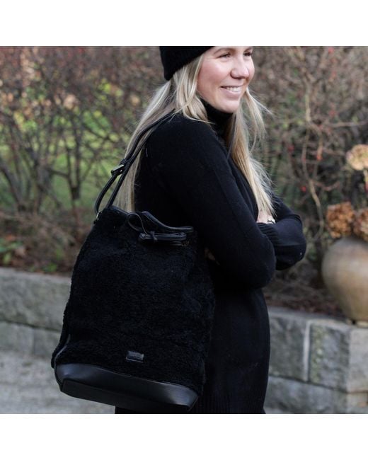 tirillm Brown Luna Bucket Bag
