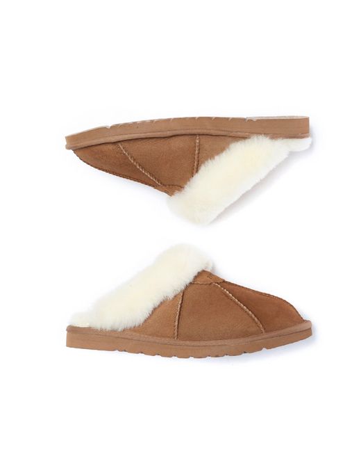 EverAu Australia Brown Magpie Slippers for men