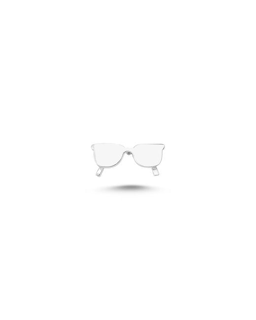 Ecce | Artisan Diamonds White 925K Sterling Sunglasses Mini Pin