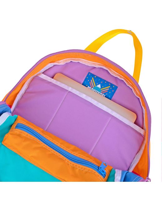 Mokuyobi Blue Vintage Palm Atlas Backpack