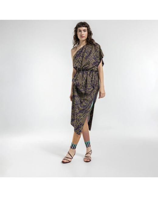 ARTISTA Blue Ivy Printed Elastic Leggings