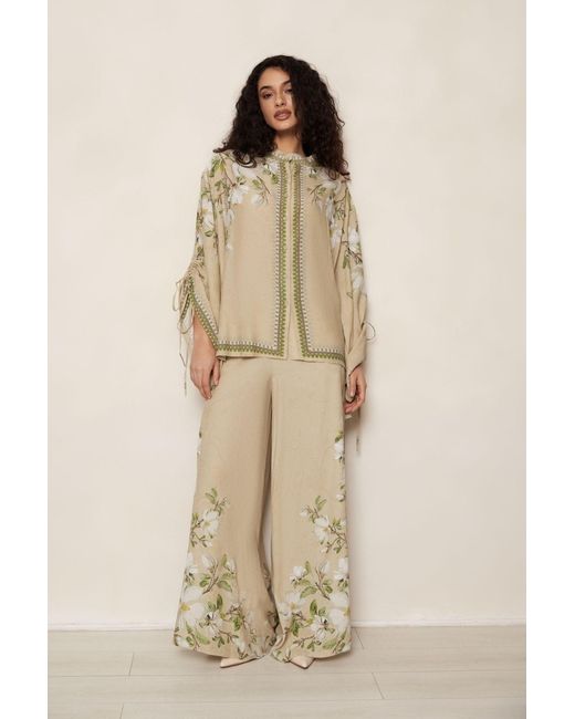 Raishma Natural Neutrals Hilda Biscuit Trousers