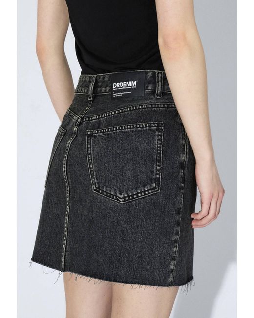 Dr. Denim Black Ara Skirt