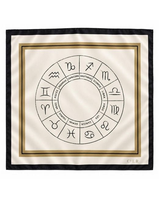 Cier Natural Zodiac Scarf