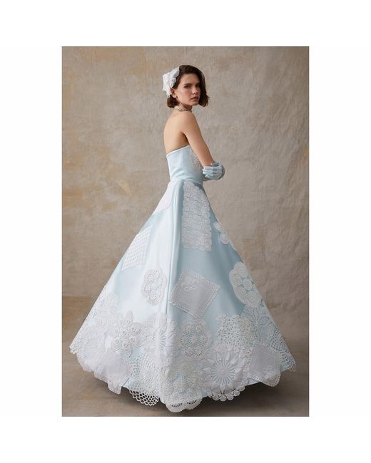 Syla Atelier Blue Zîbâ Gown