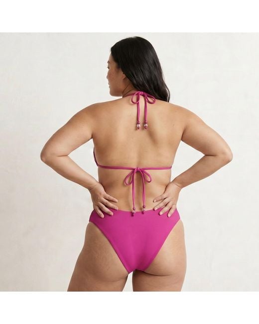 Raw Potential Purple Yara Moderate Bikini Bottoms