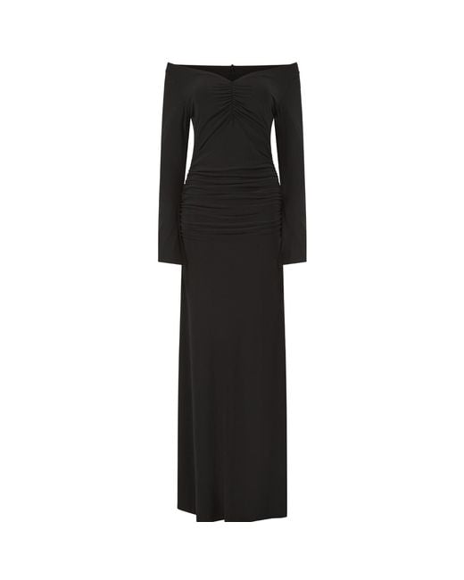 Celestine & Mae Black Maldau Maxi Dress