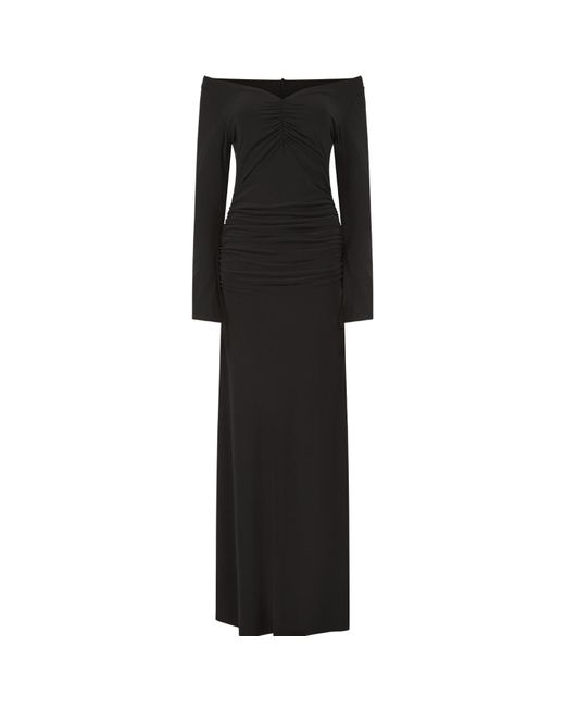 Celestine & Mae Black Maldau Maxi Dress