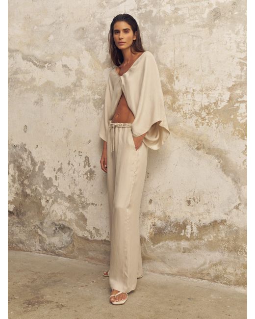 The Handloom Natural Neutrals Lucid Knot Top
