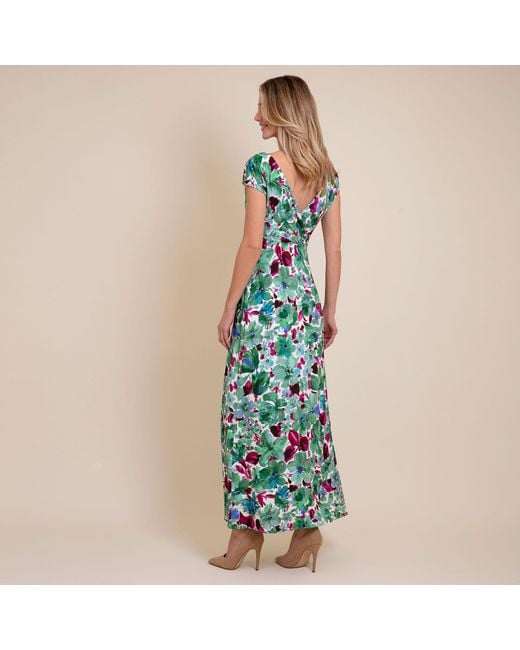 Alie Street London Green Sophia Maxi Dress