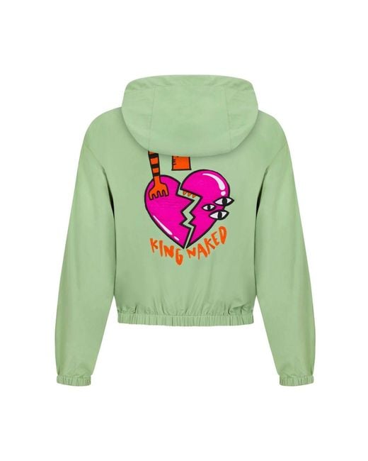 King Naked Green Eat Me Windbreaker