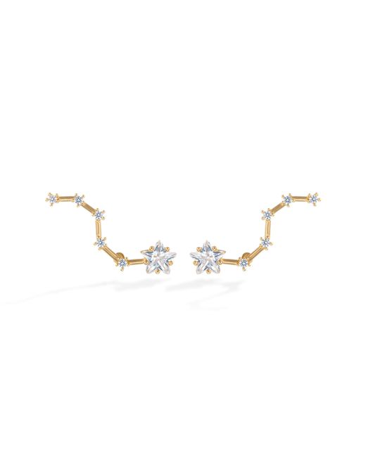 Shabella Nyc Metallic Constellation Earring