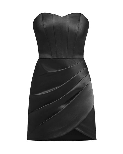 Tia Dorraine Black A Touch Of Glamour Mini Dress