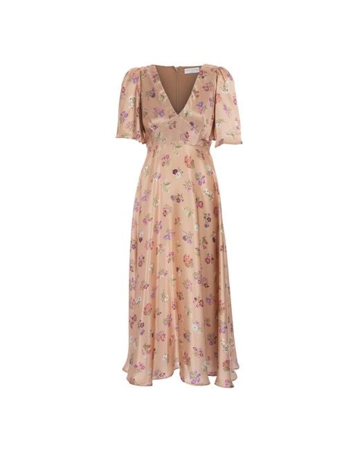 Sofia Tsereteli Pink Royal Sunset Evening Gown