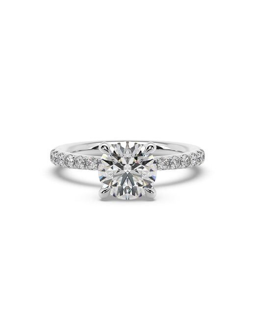 Artisan White Lab-Grown Diamond Solitaire Ring