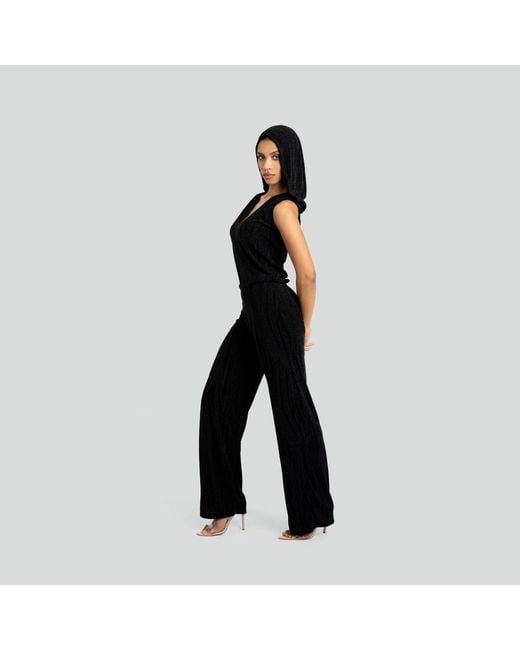 Maui X Lolita Black Regality Hooded Romper