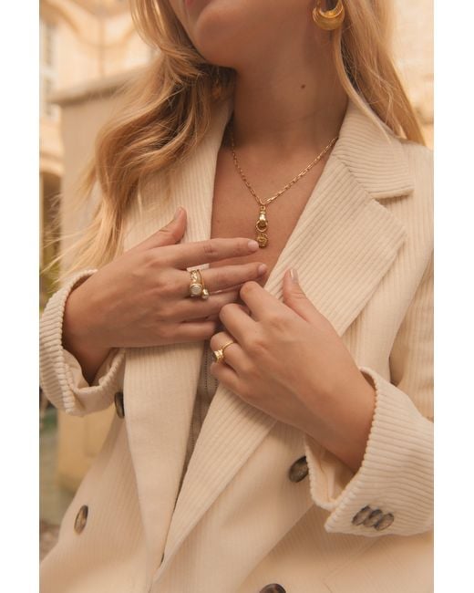 Gem Island Metallic Sitâ Ring
