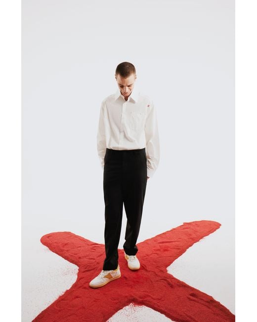 Pcfg White Fit Shirt for men