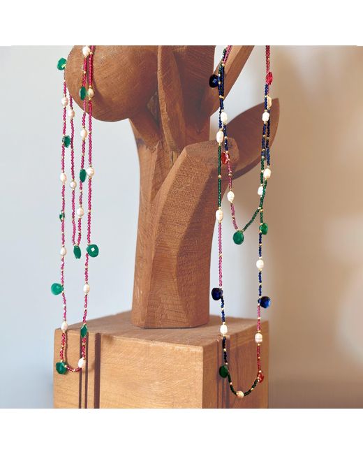 Gajú Metallic Kamari Necklace