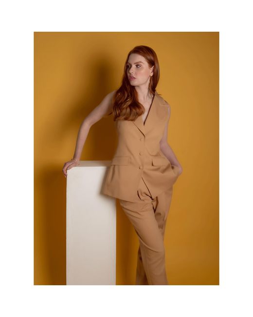 Femponiq Natural Tailored Cotton Trouser