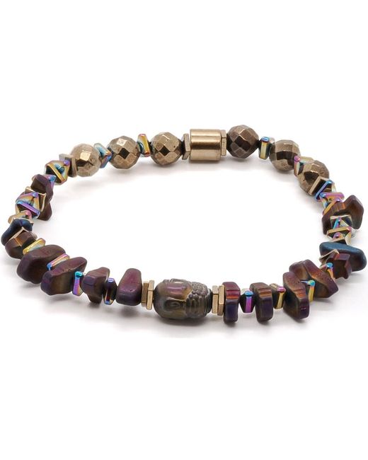 Ebru Jewelry Metallic Mystic Buddha Bracelet