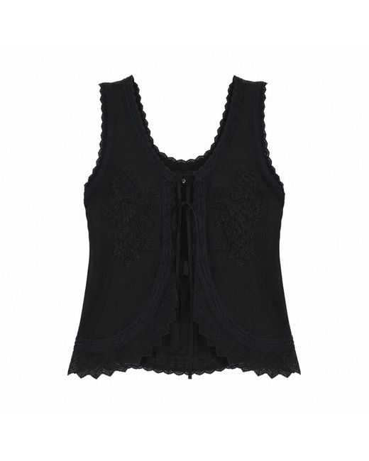Muche Et Muchette Black Cannes Top