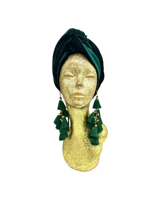 Julia Clancey Green Forest Chacha Turban