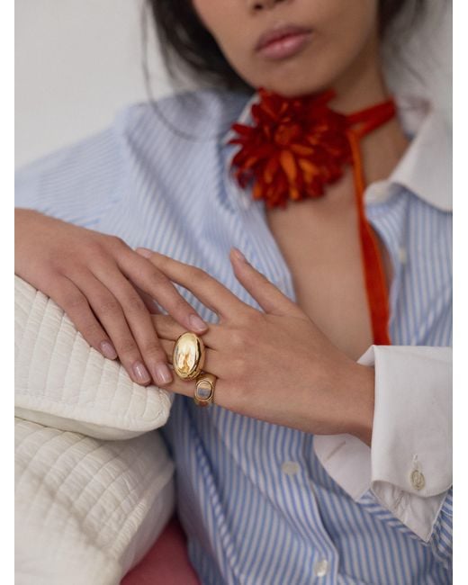 Sita Nevado Metallic Capo Ring
