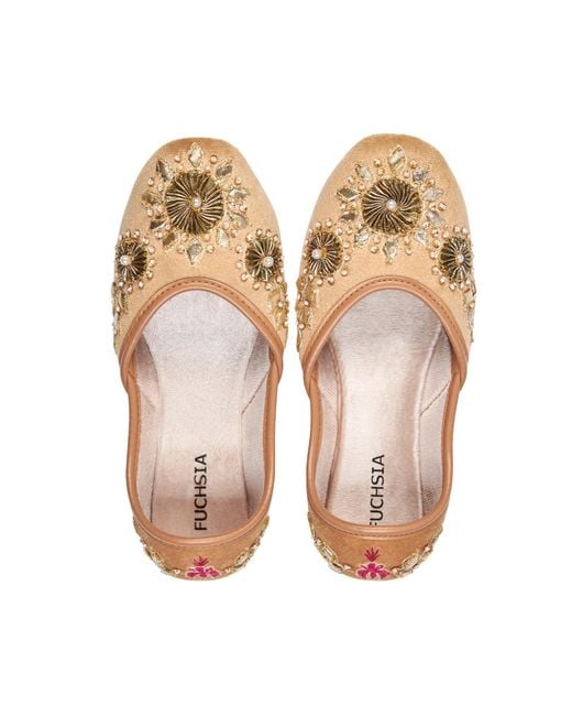Fuchsia Shoes Metallic Whistledown