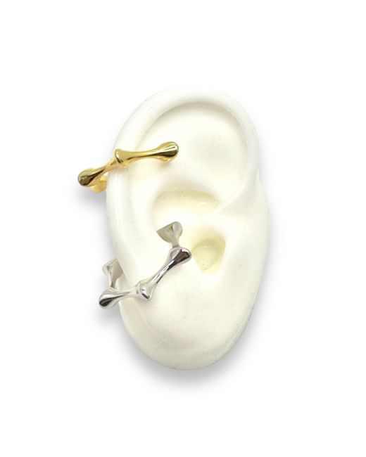 Jagged Halo Jewelry Metallic Spike Ear Cuff