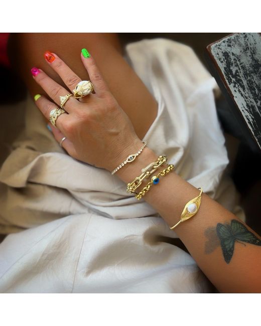 Ebru Jewelry Metallic Vermeil Diamond Ring